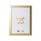 Mastervision Magnetic Dry-Erase, "Lol" Quote, Gold Metallic Frame, 18" X 24" MM04444612 - alternate 1