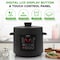 Nutrichef Electric Pressure Cooker 6 Quart Capacity, Black NCHS60ZB - alternate 2