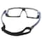 General Electric 11S Series Anti-Fog Impact-Resistant Safety Glasses Clear Lens Blue/Gray Frame 1 pk GE111CAF - alternate 2