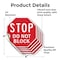 Signmission Stop Do Not Block, 4 inch X 4 inch, Vinyl Decal, 5PK OC-D-5PACK-4-206 - alternate 2