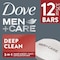 Dove Men+Care Deep Clean Body and Face Bar Soap, 45 Ounce, 4PK 69770015 - alternate 1