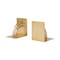Homeroots Set of Two Gold Metal Geo Arch Decorative Bookends, 2PK 608681 - alternate 1