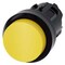 Siemens Pushbutton, 22 mm, round, plastic, yellow, pushbutton, raised 3SU1000-0BB30-0AA0-ZY12 - alternate 1