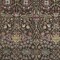 Homeroots 9' X 12' Chocolate Red And Gold Floral Washable Indoor Outdoor Area Rug 604645 - alternate 4