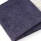 Homeroots Soft Navy Blue Links Pattern Throw Blanket 475698 - alternate 2