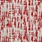 Homeroots 8' Red And Ivory Round Abstract Washable Indoor Outdoor Area Rug 602517 - alternate 2