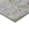Homeroots 5' X 8' Gray Beige And Ivory Floral Washable Indoor Outdoor Area Rug 605474 - alternate 2