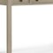 Homeroots 54" Gray Solid Wood Computer Desk 640683 - alternate 2