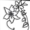 Homeroots 20" X 14" Black Metal Abstract Female Face Hanging Dimensional Sculpture 574023 - alternate 4