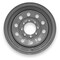 Countrywide 12x7, Aluminum Cart Wheels 612140CGBLK - alternate 1