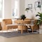 Bali & Pari Keitha Bohemian Light Honey Rattan 3-Piece Dining Nook Set 258-14182-14183-14188-ZORO - alternate 3