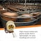 Scotch Handheld Tape Dispenser, 3 in Max. Tape Width, 3 in Tape Core Dia., Pistol, Metal, Plastic, Tan H153 - alternate 3