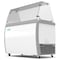 Koolmore 50 in. 8 Tub Ice Cream Dipping Cabinet Display Freezer with Sliding Glass Door and Sneeze Guard KM-ICD-49SD-FG - alternate 3
