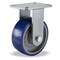 Zoro Select Plte Caster, Rgd, Poly, 8", 2000 lb., Blu R-CH-83SPB - alternate 1