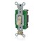 Leviton Wall Switch, 2 hp, Toggle, 30 A, Ivory 3032-2I - alternate 2