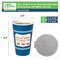 Ecoquality 20oz Insulated Paper Hot Cups With White Flat Lids New York Greek Design Cups, 500PK EQ20OZANGPCWFL-500 - alternate 5