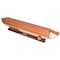 Homeroots 8" Wooden Manufactured Wood Hand Painted Decorative Boat 401872 - alternate 2