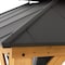 Sunjoy 12x20 ft. Wood Gazebo, Outdoor Patio Aluminum Hardtop Gazebo, Brown A102032650 - alternate 2