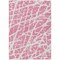 Homeroots 8' X 10' Pink and Ivory Abstract Washable Non Skid Indoor Outdoor Area Rug 559304 - alternate 2