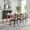 Flash Furniture Advantage X-Back Chair with Metal Bracing and Fruitwood Seat X-BACK-METAL-FW - alternate 3