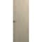 Sartodoors Invisible Solid Hidden Door with Handle, Planum 0010 Oak with Silver Hidden Frame 30" x 96" Left-ha PLANUM0010HF-ZX804-30 x 96-LH-O - alternate 1