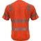 Reflective Apparel ANSI Type R Class 3 Short Sleeve T-Shirt with Coolmax Technology 104CMPS-OR-4X - alternate 2