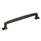 Amerock Westerly 6-5/16 in 160 mm Center-to-Center Oil-Rubbed Bronze Cabinet Pull BP53722ORB - alternate 1