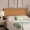 Bali & Pari Maritza Bohemian Light Honey Scalloped Rattan Pitrit King Standalone Headboard 254-14005-ZORO - alternate 4