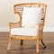 Bali & Pari Regina Bohemian Light Honey Rattan Arm Chair 247-13694-ZORO - alternate 3