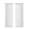 Homeroots Set of Two 84"  White Solid Modern Window Panels, 2PK 473384 - alternate 1