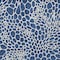 Homeroots 10' X 14' Navy Blue And Ivory Geometric Washable Indoor Outdoor Area Rug 595102 - alternate 3
