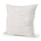Homeroots 22" Cream And Merlot Geometric Linen Throw Pillow Cover with Embroidery 608204 - alternate 4