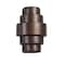 Luxury Lighting Fasciato 15.5 in Tall Ceramic Outdoor Wall Light, Rubbed Bronze Paint Finish, 2PK (2) 122-00-ABr-ud-7 - alternate 2
