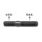 Auveco 1/2in-1in Sae x 1/2in-3/4in USS x 2 1/2in Overall. Manifold/Cylinder Head Stud, 10PK 9731 - alternate 2