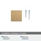Amerock Monument 1-3/16 in 30 mm Length Champagne Bronze Cabinet Knob BP36905CZ - alternate 3