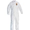 Kleenguard Liq Parti Protect Covall ZipFrnt Elas WrisAnkl WHT 3X 25/Cs 44316 - alternate 1