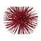 Homeroots 6" Red Metal Spiky Sphere 383774 - alternate 2