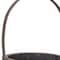 Homeroots Set of Two Brown Wood And Steel Bucket Pot Planters, 2PK 632596 - alternate 2