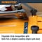 Powertec 53in Circular Saw Track Guide Rail System - Precision Rip-Cut and Cross-Cut Guide 72094 - alternate 2