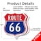 Signmission Route Marker Shield Sign Route 66, 12 inch X 12 inch, Aluminum Metal Sign, 2PK SHI-A-2PACK-12-459 - alternate 3