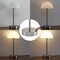Jonathan Y Xavier 12.5" Modern Minimalist Iron Rechargeable Integrated Portable LED Table Lamp, Nickel/White JYL7109A - alternate 4