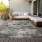 Homeroots 5' X 8' Beige Taupe And Gray Abstract Washable Indoor Outdoor Area Rug 577746 - alternate 3