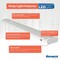 Bulbrite 4 ft. 3000K LED Dimmable Wraparound Light W/ Battery Backup (120-277v), 5300lm, White 773506 - alternate 5