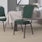 Flash Furniture Green Fabric Banquet Chair, PK4 4-FD-C01-GOLDVEIN-GN-GG - alternate 2