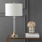 Jonathan Y Mark 28" Crystal/Metal LED Table Lamp, Clear/Brass Gold, 2PK JYL5039A-SET2 - alternate 3