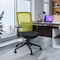 Leisuremod Ingram Office Task Chair with Adjustable Armrests and Swivel and Tilt, Green IO20G - alternate 3