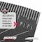 Jackson Safety 7 ft Wrap-a-Round/Diameter Tape Measure, 5 in Blade 14754 - alternate 2