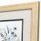 Homeroots Set Of Two Petite And Sweet Brown Framed Wall Art, 2PK 649164 - alternate 2