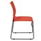 Flash Furniture Orange Plastic Stack Chair, PK5 5-RUT-2-OR-GG - alternate 2
