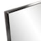 Homeroots 36" Gunmetal Metal Framed Accent Mirror 401213 - alternate 2